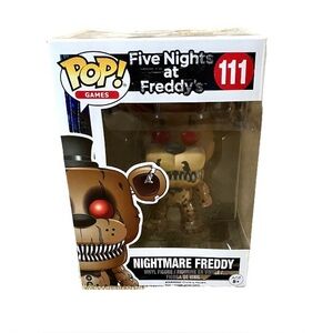 Funko POP! Five Nights at Freddy's  NIGHTMARE FREDDY #111 Figure Protective Case